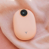 ZNNCO 暖手宝充电宝USB可充电随身便携迷你可爱暖脖暖颈两用学生暖肚子二合一多功能10000mA大容量移动电源 悠粉