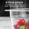亚克力份数盆翻盖果酱盆调料容器盒冰粉配料盒带盖透明奶茶店专用 高6.5cm 沥水板(2个)