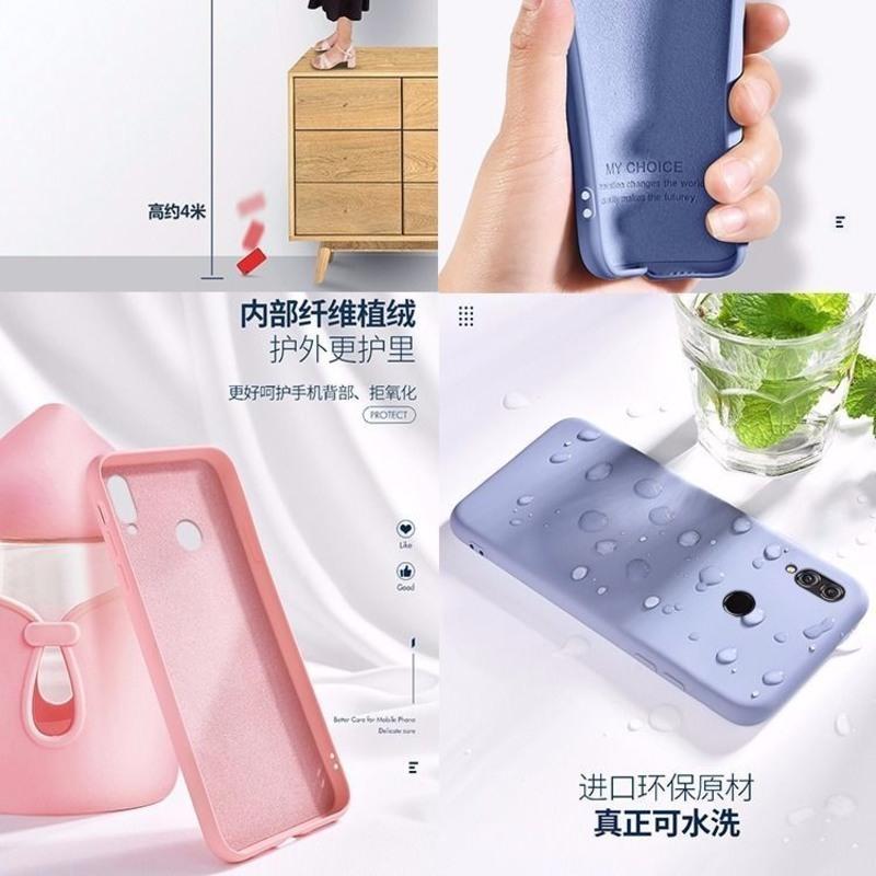 华为JKM-AL00b手机壳畅享9plus液态硅胶ARS-AL00 nova7 X10保护套 黑色 其它型号 问客服有没