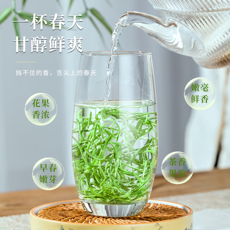 成西湖CXH-BL成西湖茶叶 新茶特级碧螺春绿茶250g礼盒装苏州花果香高端新老包装 随机发货高清大图