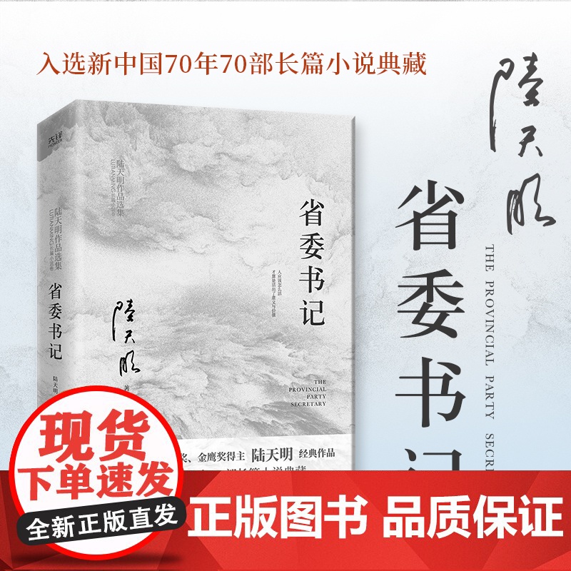 省委书记 陆天明著 国家图书奖飞天奖金鹰奖得主陆天明经典作品电视剧《省委书记》原著小说 现代文学官场小说影视书籍高清大图