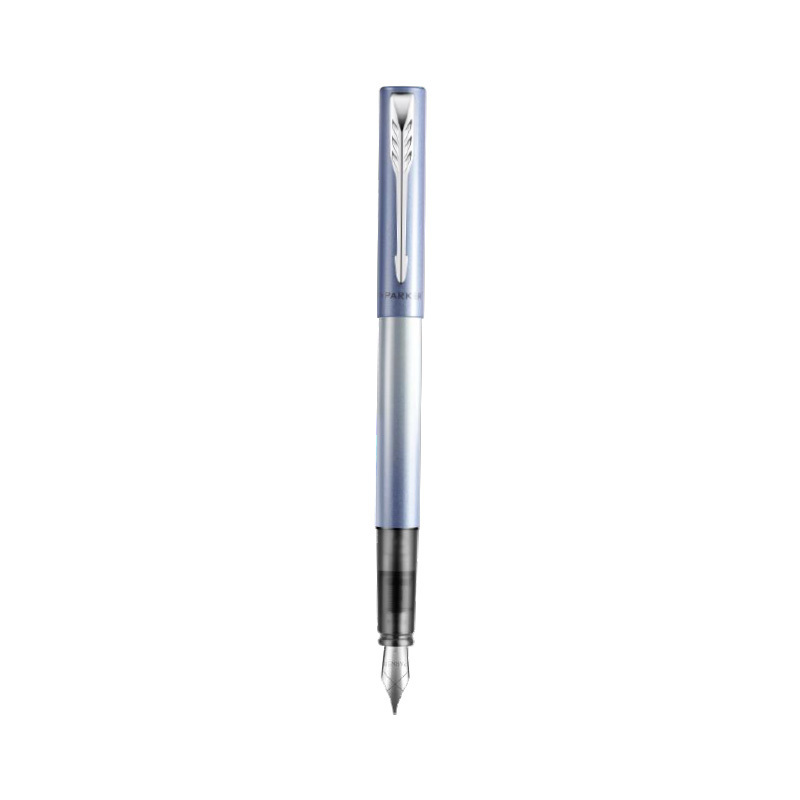 派克PARKER 钢笔 威雅XL樱花蓝墨水笔单支笔礼盒装高清大图
