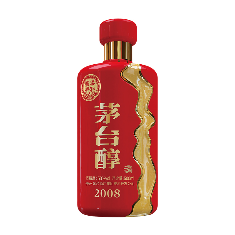 [苏宁自营]茅台醇2008整箱装6瓶53度500mL柔和酱香型白酒 贵州茅台酒厂集团