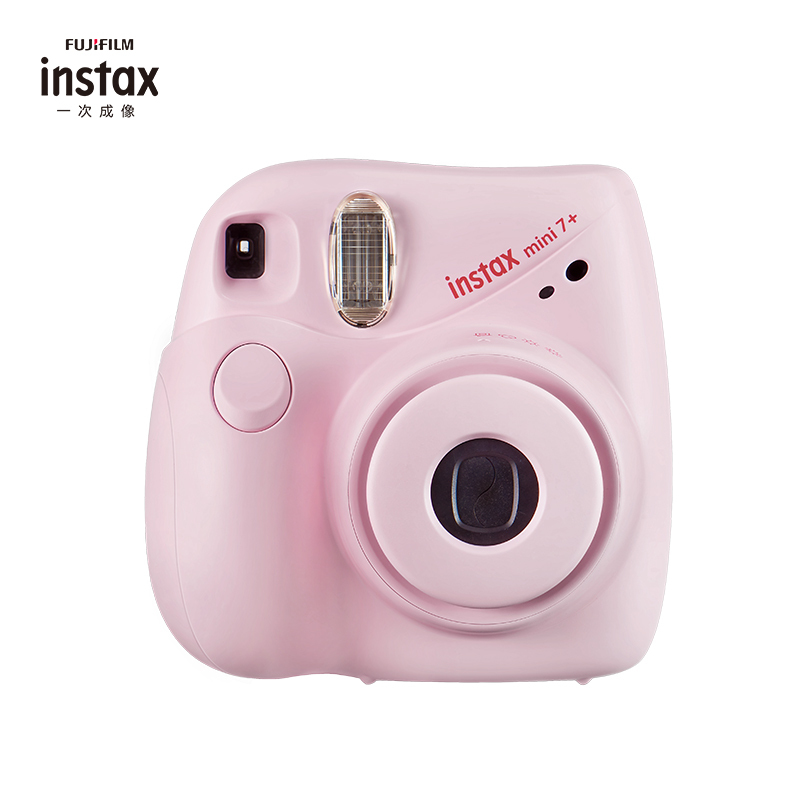 富士(FUJIFILM)INSTAX 立拍立得 胶片相机 入门款 mini7+ 粉色 单机标配