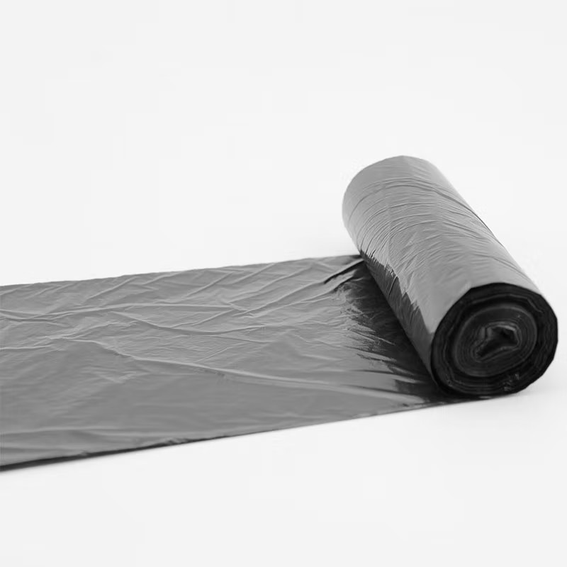 敏胤MYL-6080-1 60*80cm(15PC*3卷/组)加厚点断垃圾袋黑色 单组装