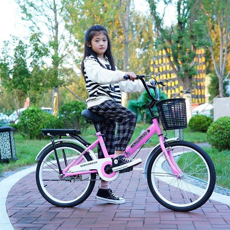可折叠免充气学生自行车10到15岁适用20 22 24寸高清大图