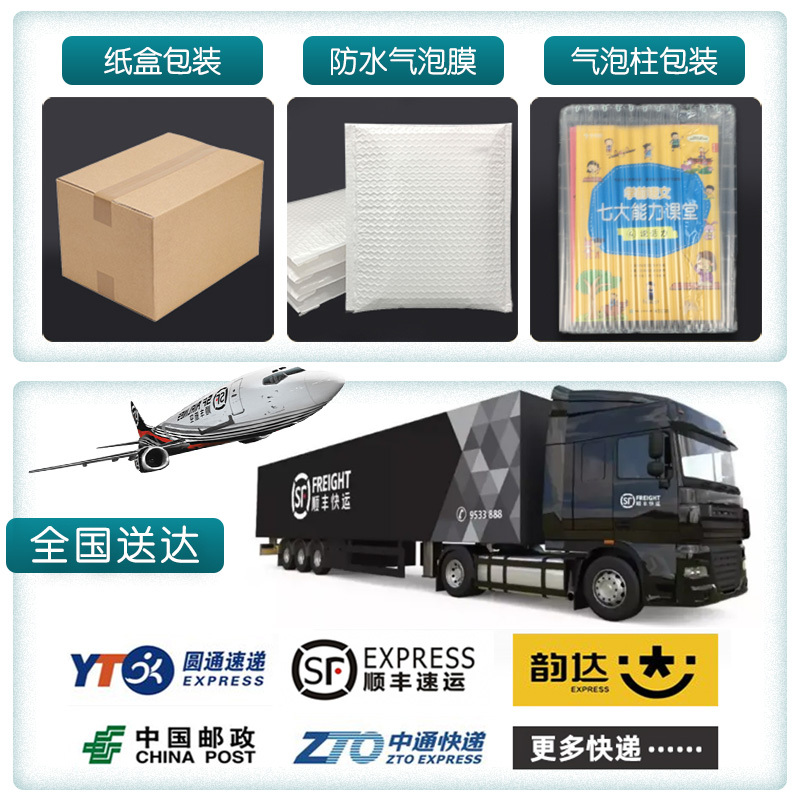 [全2册]竖式计算+应用题 三年级上 [正版]2024新版口算题卡天天练应用题竖式计算本一二三四五六年级上下册人教版 小