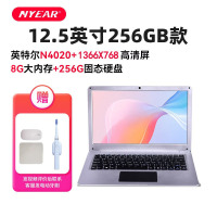 恩叶(NYEAR)12.5英寸电脑英特尔N4020家用办公网课游戏轻薄笔记本8G内存256G高速固态硬盘
