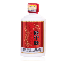 茅台集团白金酒匠中匠白酒条茅53度酱香型小瓶125ml*5瓶礼盒装 小瓶更划算