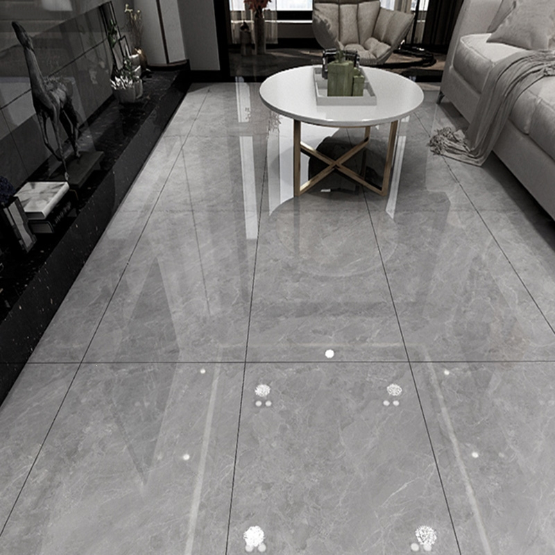 古达灰色客厅简约地砖600x1200通体大理石瓷砖地板砖背景墙大板