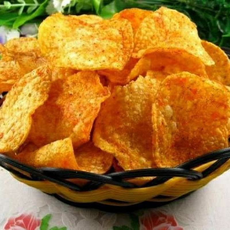 小吃麻辣土豆片500克装麻辣洋玉片麻辣零食薯片散装图片