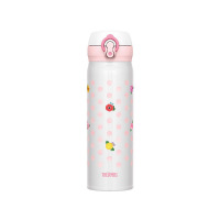 [海外直采 原装正品]膳魔師(THERMOS) 保温杯 真空不锈钢 JNL-502 白色斑点 500毫升