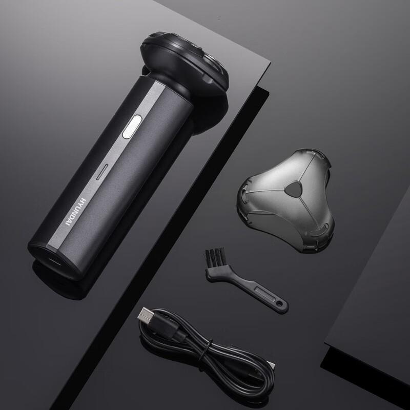 HYUNDAIHYUNDAI-男士电动三头浮动式剃须刀刮胡刀全身水洗YS810高清大图