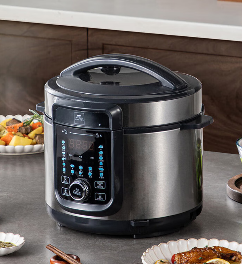 康宁KANGNING GYG5002电压力锅快速烹饪营养锁鲜多重安全保护一键操作省心方便高清大图