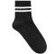 恒源祥袜子女中筒袜春秋纯棉夏季袜棉袜女士女运动袜吸汗黑色女袜
