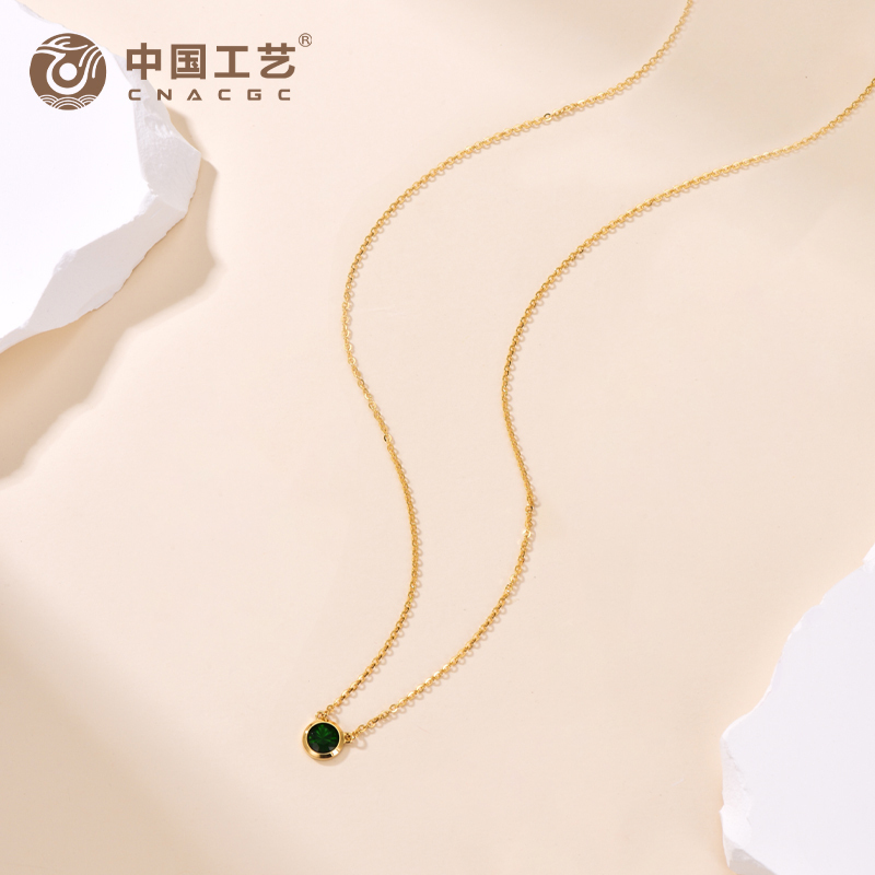 [七夕精选]足金999 5G圆形轻奢套装 耳饰
