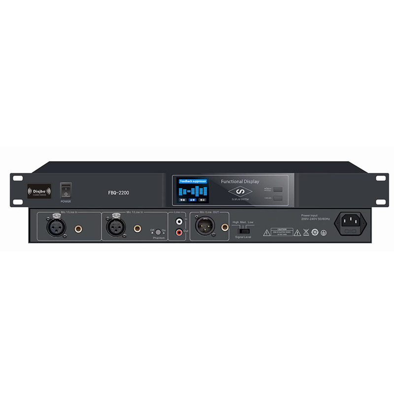 迪玠宝(DISJBO)FBQ-2200 反馈抑制器