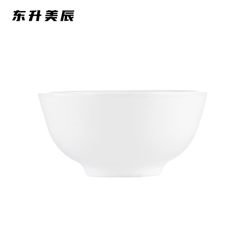 东升美辰 圆碗3.9寸白色密胺 DS-BH125 个高清大图