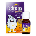 美国进口Ddrops Baby婴儿维生素D3滴剂 1岁以上及成人加强版600IU100滴/2.8ml