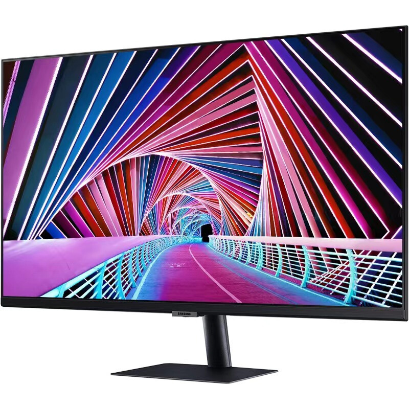 三星(SAMSUNG)S27A700NWC 27英寸超清4K/HDR10微边框可壁挂10.7亿色专业设计剪辑电脑显示器(HDMI+DP)