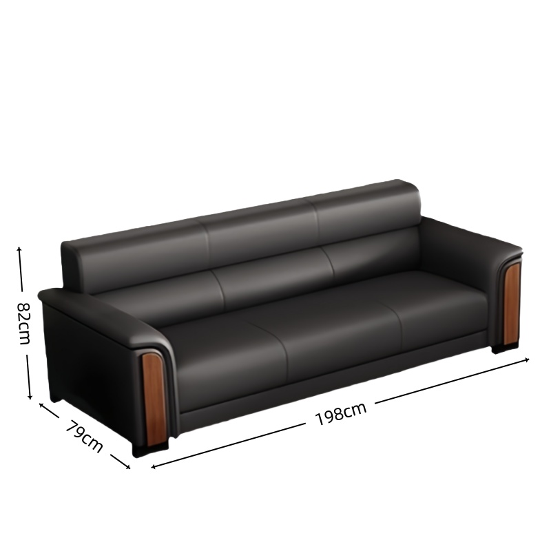 智叶舟沙发三人位198*79*82cm张高清大图