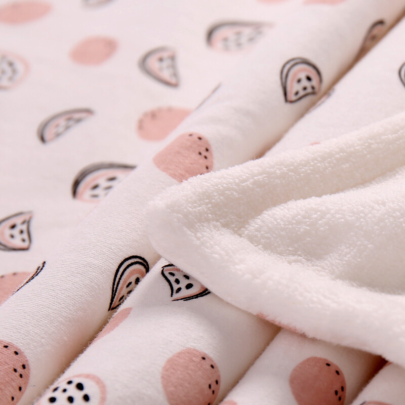 婴儿毯子纯棉儿童被子法兰绒用外出四季通用抱宝宝的小毛毯薄