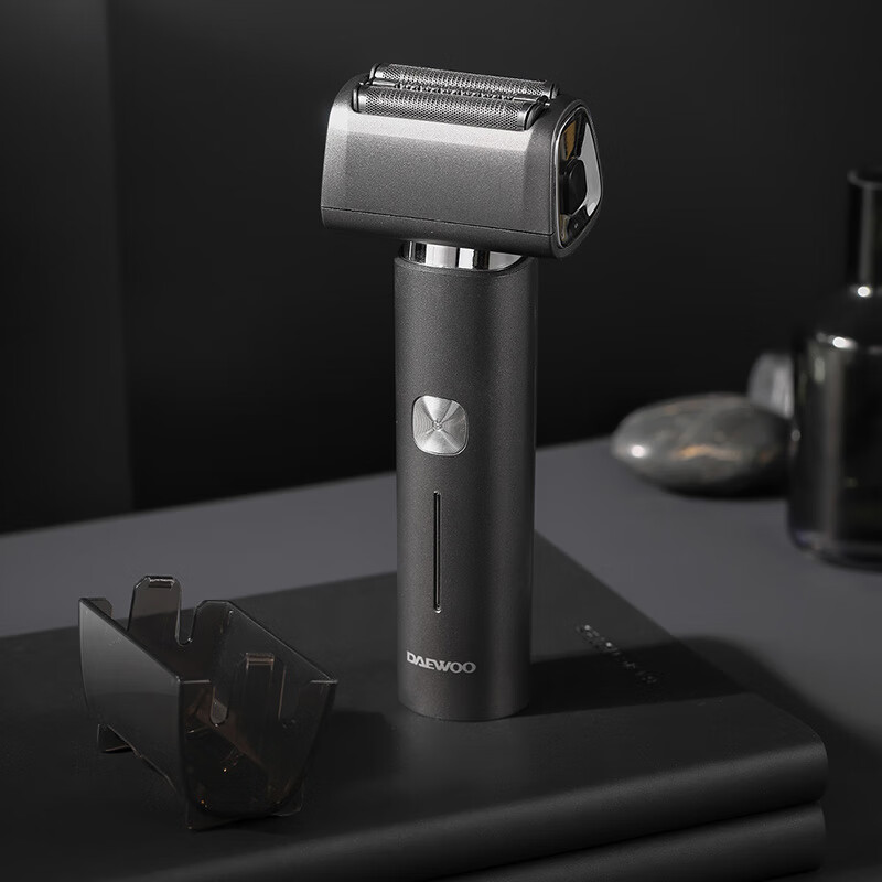 大宇(DAEWOO)电动剃须刀男士充电式旅游便携刮胡须刀 DYTX-3W02 灰色