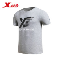 特步（Xtep）男T恤夏季新款时尚舒适短袖休闲运动短袖上衣