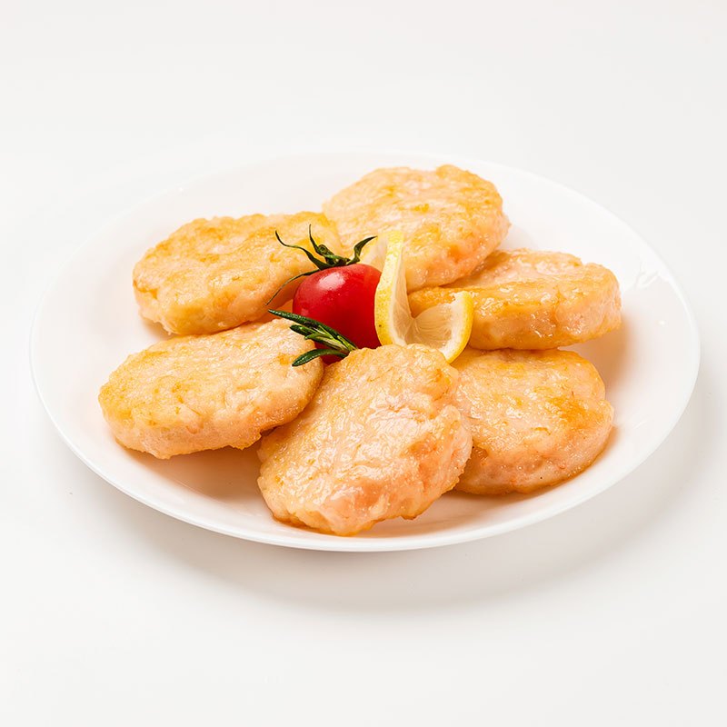 海天下 顺丰 黄金虾饼250g 盒装轻食 海鲜水产火锅食材