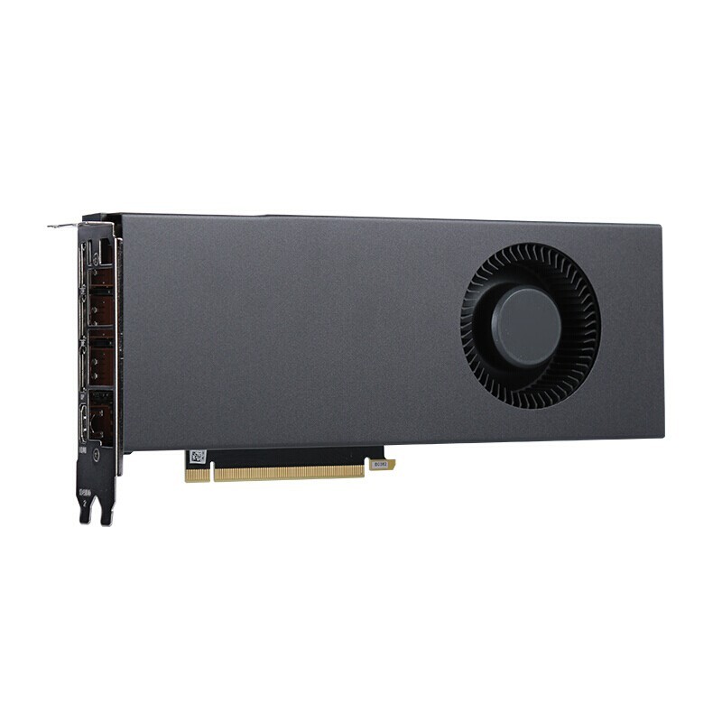 英伟达(NVIDIA)RTX30系列 4090涡轮系列 深度学习计算GPU运算加速显卡 RTX 4080 16G 单涡轮高清大图
