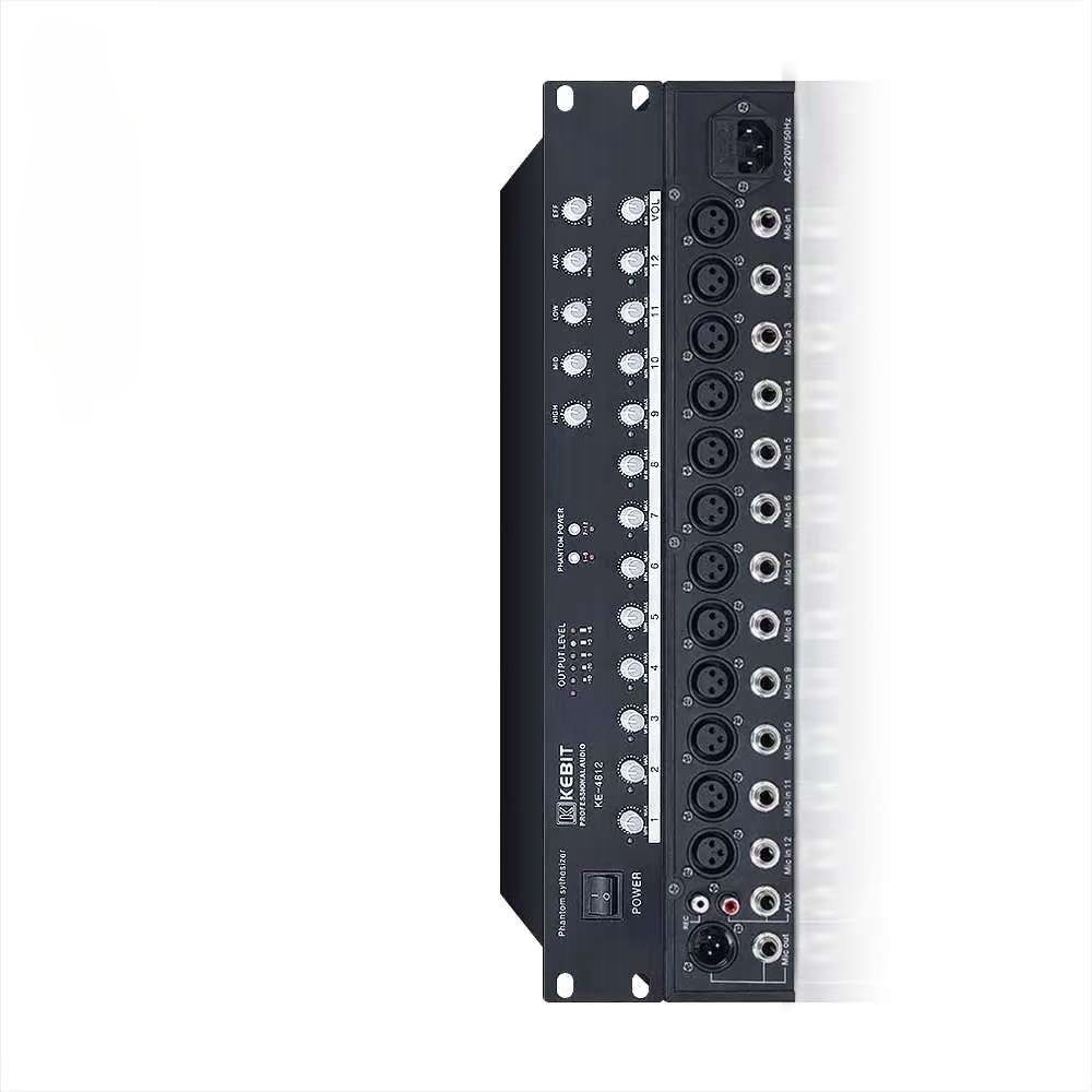 KEBIT有线话筒集成器KE-4808高清大图
