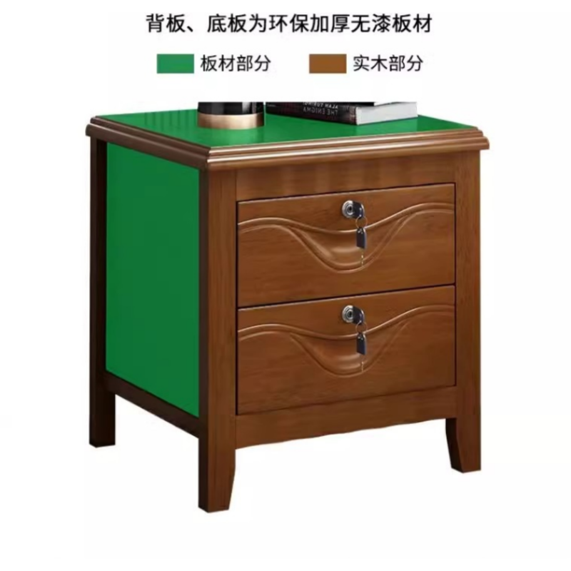 豫龙都床头柜木质个高清大图