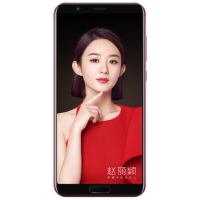 【二手9成新】荣耀 V10 魅丽红 4GB+128GB 全网通 安卓手机 5.99英寸屏 双卡双待移动联通电信4G手机