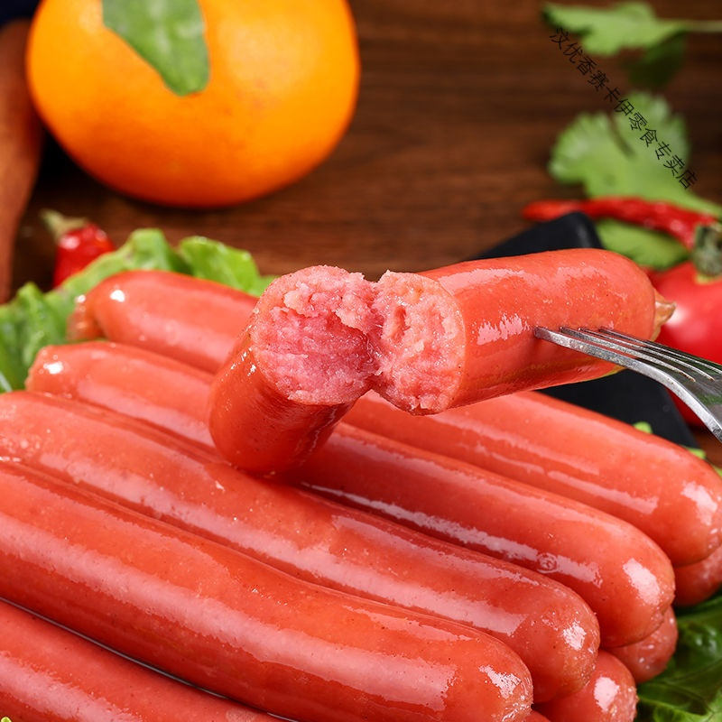 台湾风味烤肠热狗肉肠香肠烤香肠火腿肠烤肠脆骨肠地道批发