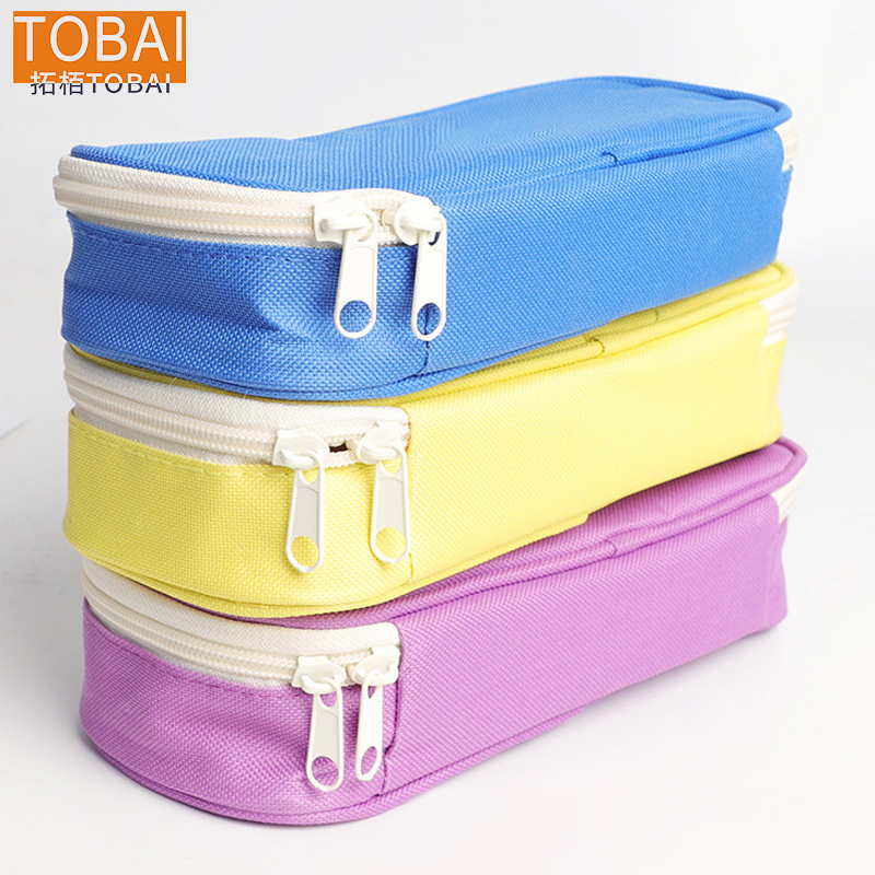 拓栢 路外宣传笔袋文具盒可定制宣传词 TBW-11C 个高清大图