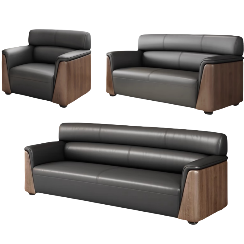 豫龙都接待沙发3+2+1套高清大图