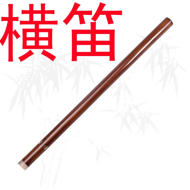双节横笛G调+赠品 双节笛子苦竹横笛竖笛子成人初学小A降B调C调D调E调F调G调竹笛