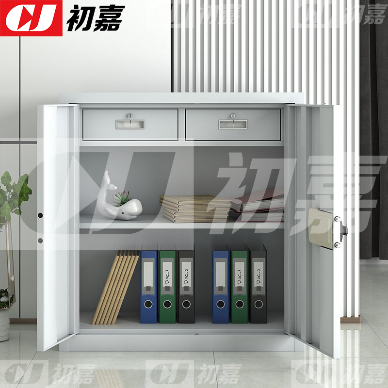 初嘉(CJ)钢制保密柜密码文件柜保密档案资料柜 常规单节电子锁