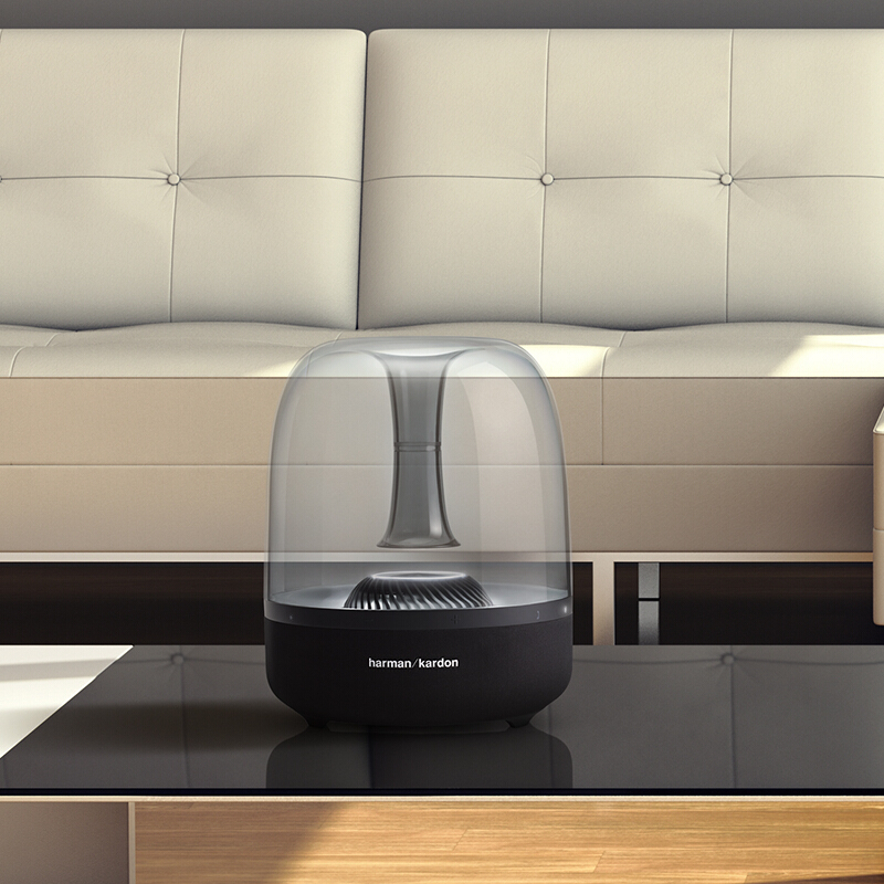 [炫酷颜值担当]哈曼卡顿(Harman/Kardon) Aura Studio 2 蓝牙音箱 琉璃二代 蓝牙4.2