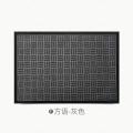 豪宅大口入户地垫厅脚垫家用防滑垫商业地毯户外进户垫_5 117x183cm【风吹日晒雨淋都不怕】 方语-灰色