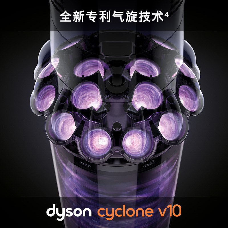 戴森(Dyson)吸尘器 V10 Absolute手持吸尘器 家用 除螨 无线