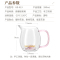 金灶 GD-013 耐热玻璃公道杯 玻璃分茶器 加厚耐高温茶具配件茶杯[280ml]