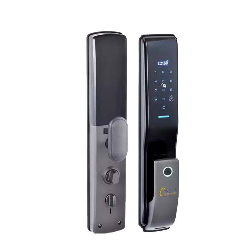 铁渝源 人脸、指纹、密码、刷卡智能锁 GT-S2 把高清大图