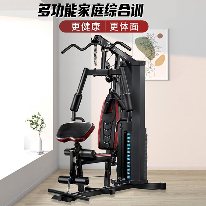 军霞(JUNXIA) 综合巡练器运动器械健身器材家用单人多功能大型力量运动器材 DZ103升级款28功能-包上楼高清大图