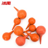 冰禹 SNyl-507 实验用橡胶洗耳球 大中小号(30-60-90ml) 皮老虎吹气球清洁球 30ml直径45mm3个