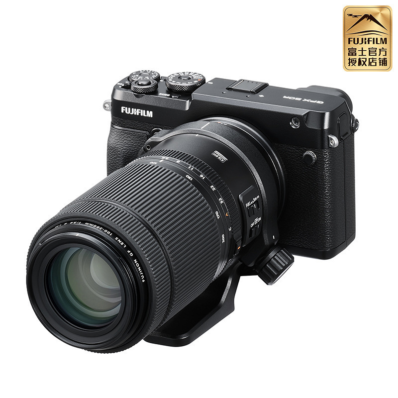 Fujifilm/富士龙镜头GF100-200mmF5.6 R LM OIS WR标配 G卡口 67mm口径 适用GFX高清大图
