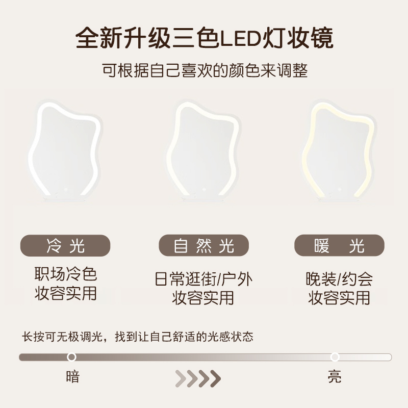 欧梵森法式奶油风梳妆台斗柜一体可伸缩转角化妆桌现代简约小户型卧室收纳柜
