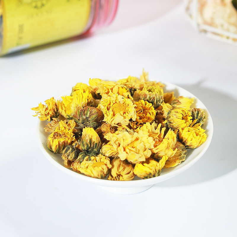 北京同仁堂 胎菊30g 搭配金丝皇菊泡茶泡水养生茶金丝皇菊金丝菊菊花茶花茶官方正品旗舰店高清大图