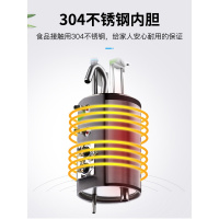 奥克斯台式饮水机小型家用立式制冷制热迷你桌面冰热两用宿舍学生