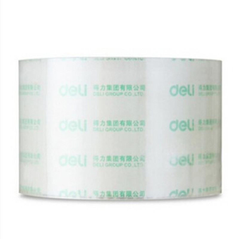 得力(deli) 30321透明封箱胶带6cm宽 6卷装(七包服务)